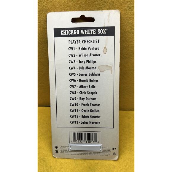 1997 Chicago‎ White Sox Team Upper Deck Collector's Choice Set Sealed New - Picture 2 of 3